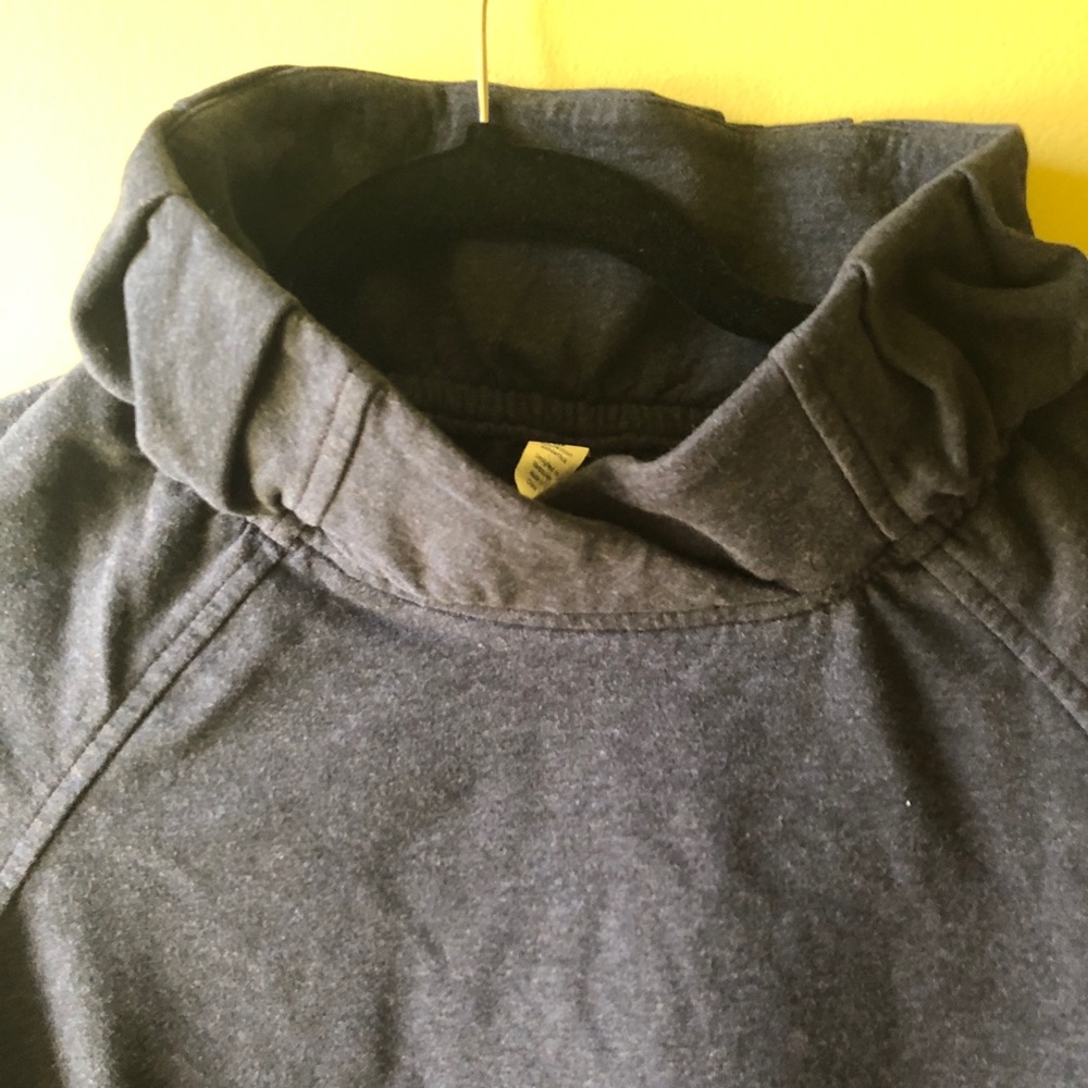 Lululemon After All Pullover, Heathered Naval Blue, NWOT - Picture 8 of 8